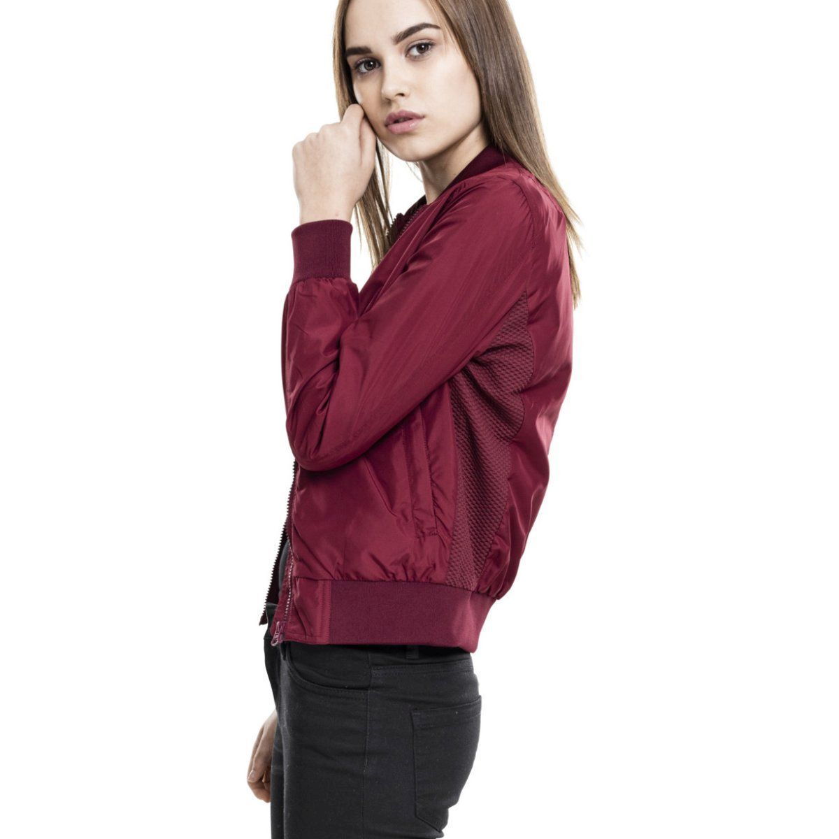 Urban Classics Ladies - LIGHT BOMBER Leichte Übergangs Jacke