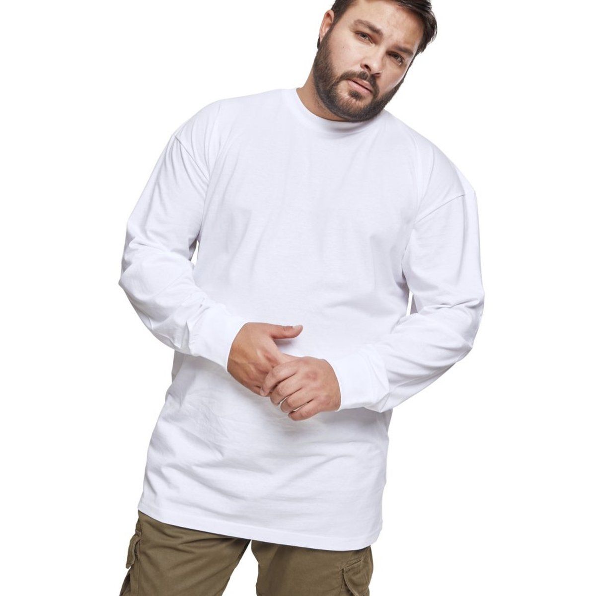 Urban Classics - Tall Long Sleeve white
