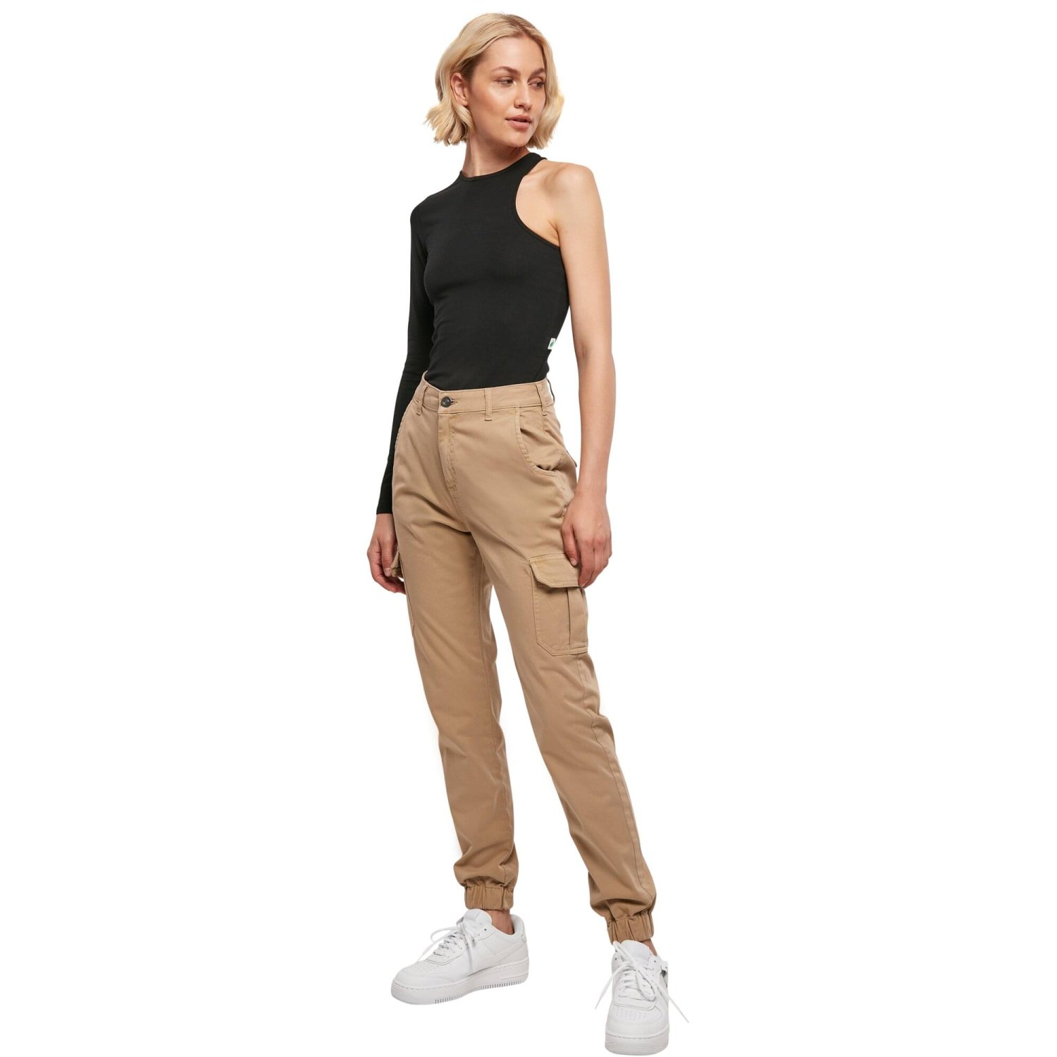 Urban Classics Ladies - Organic Stretch Asymmetric Body