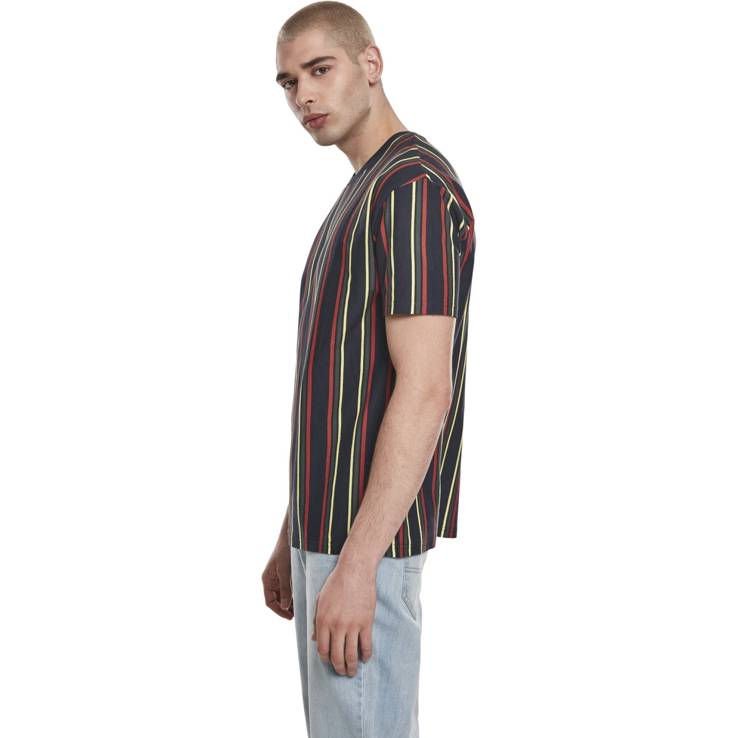 Urban Classics - Oversized Retro Stripe Shirt