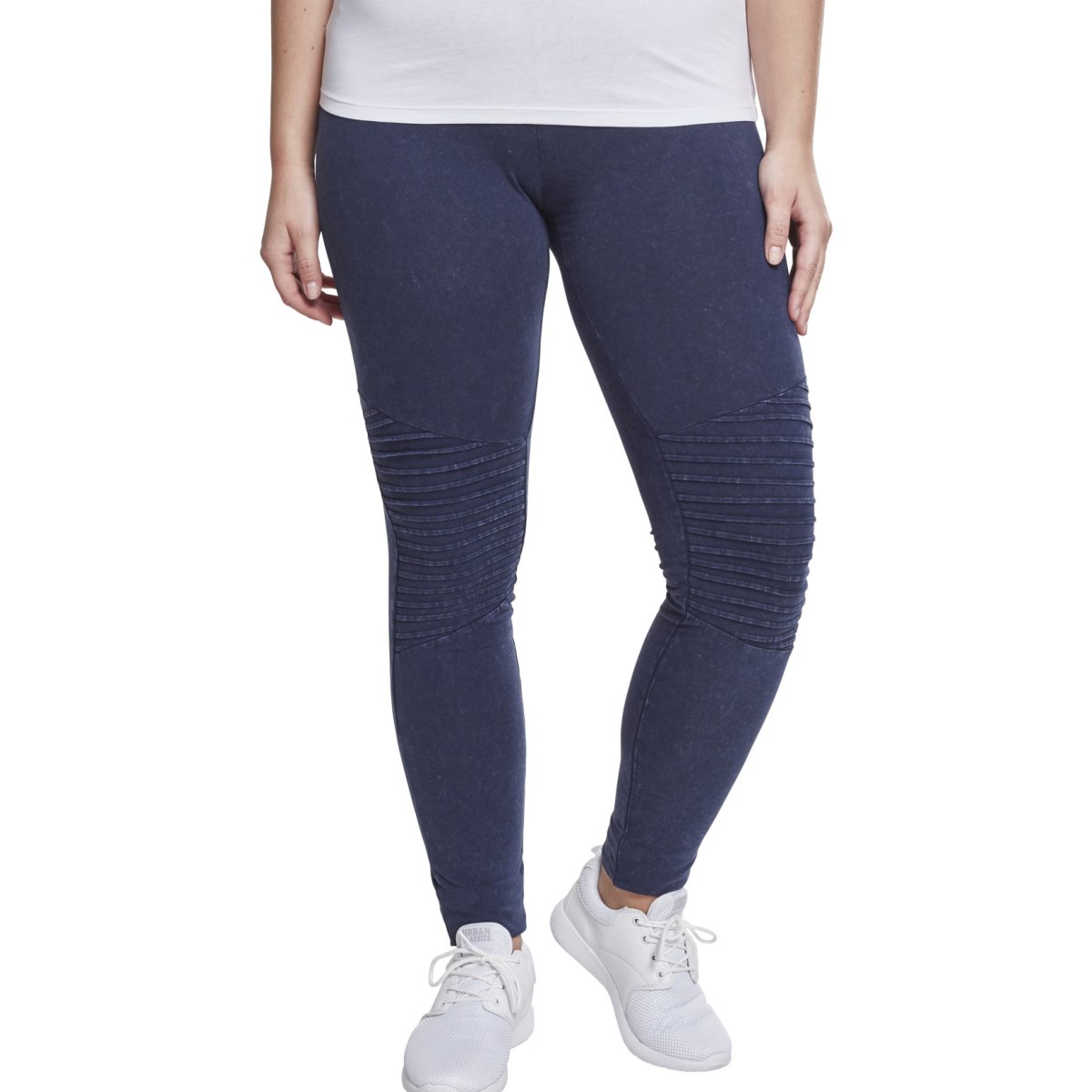Urban Classics Ladies - DENIM JERSEY Leggings indigo