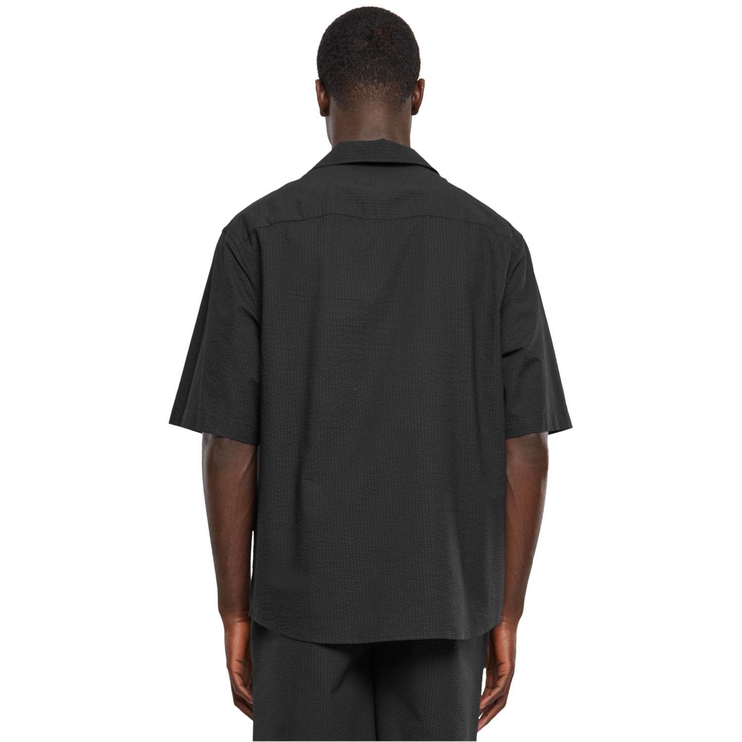 Urban Classics - Relaxed Seersucker Kurzarm Hemd