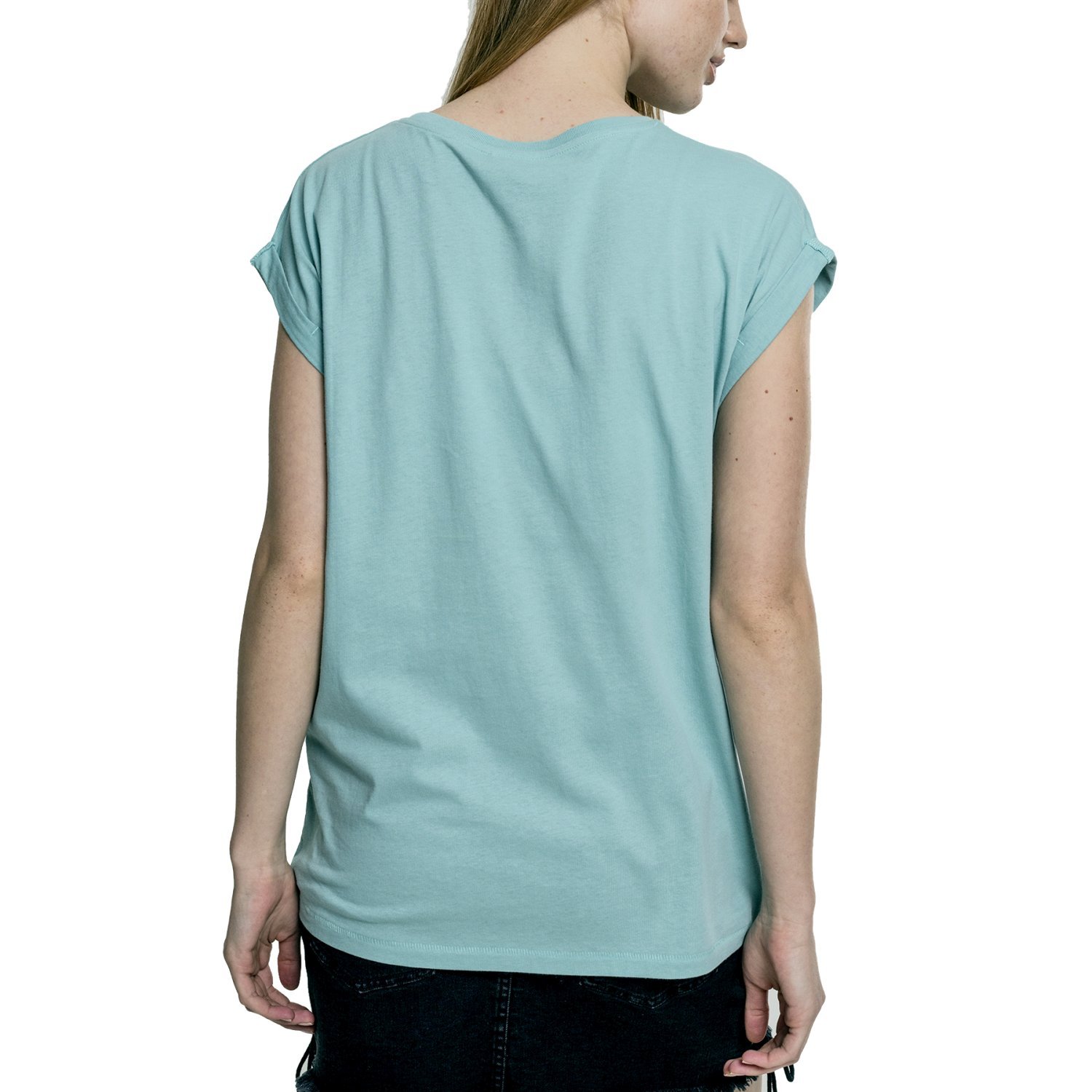 Urban Classics Ladies - EXTENDED SHOULDER Shirt mint