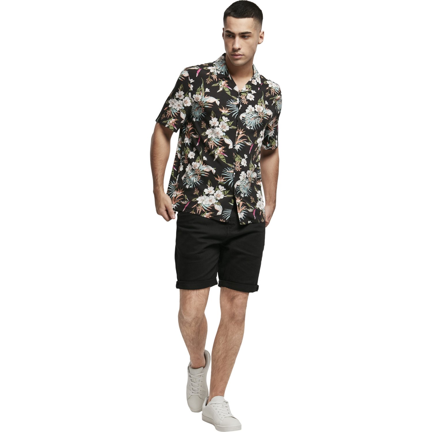Urban Classics - Viscose Resort Shirt Hemd tropical