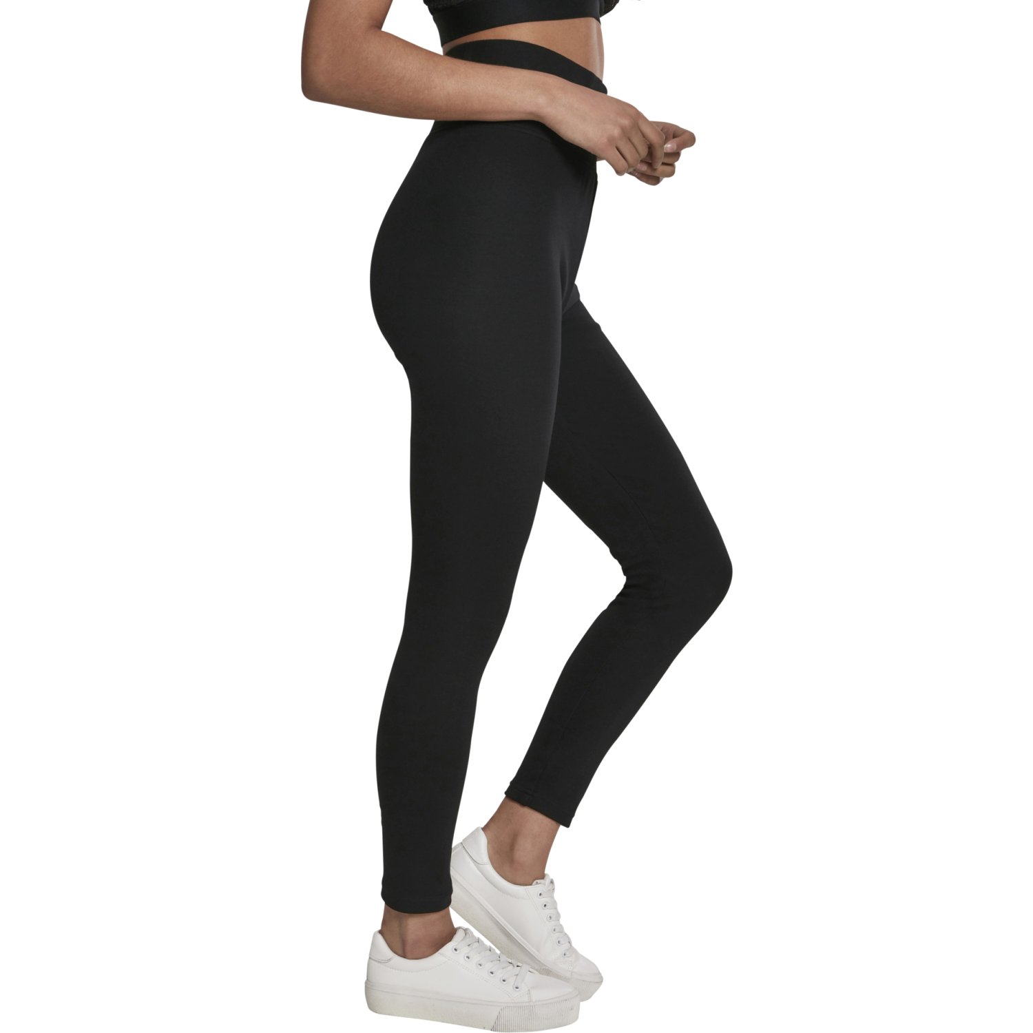 Urban Classics Ladies - High Waist Stretch Jersey Leggings