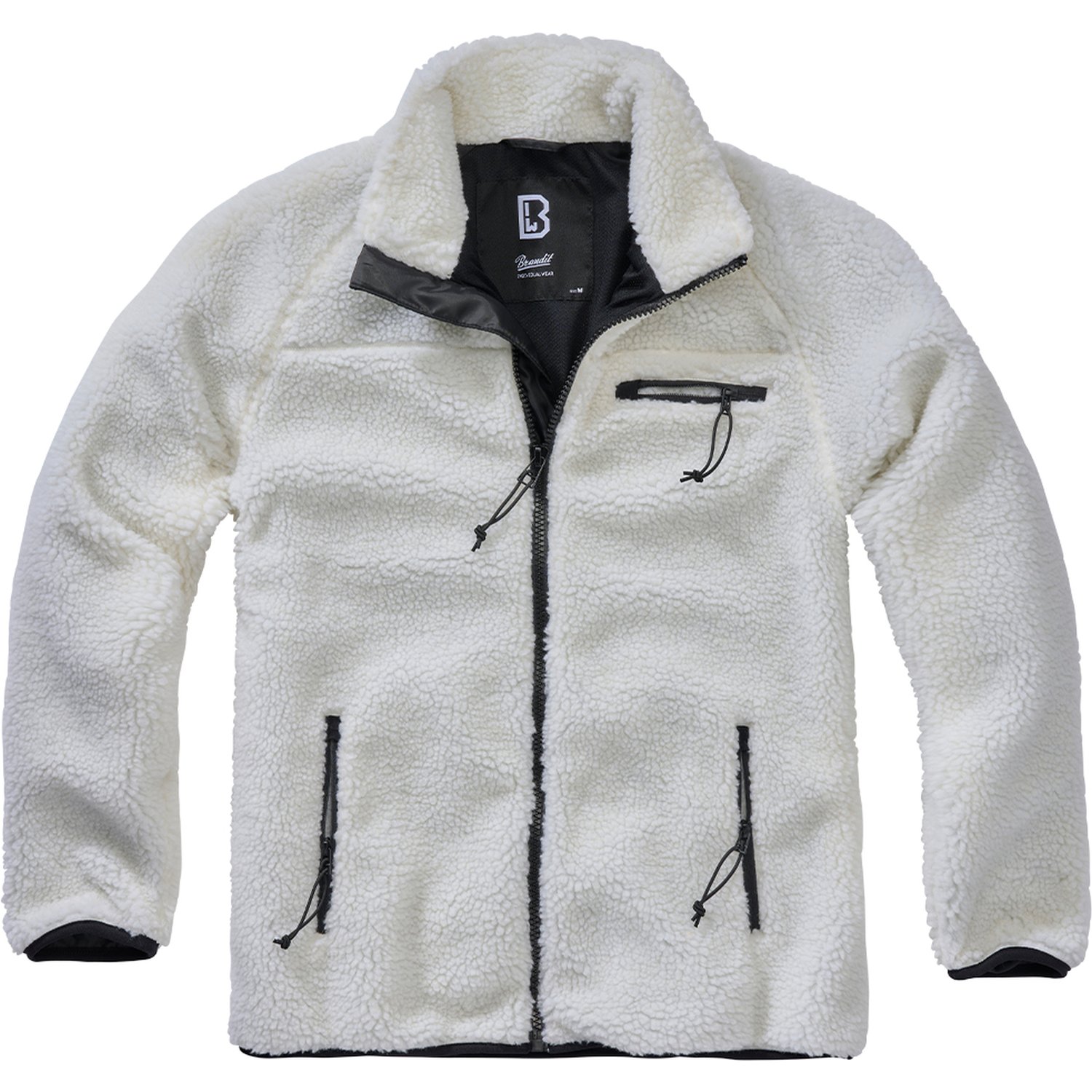 Brandit - Teddyfleece Jacket white