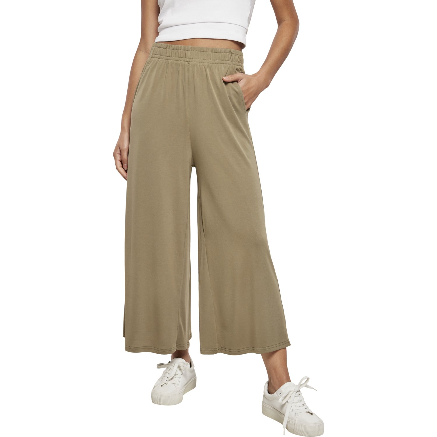 Urban Classics Ladies - Pantalon Modal Culotte