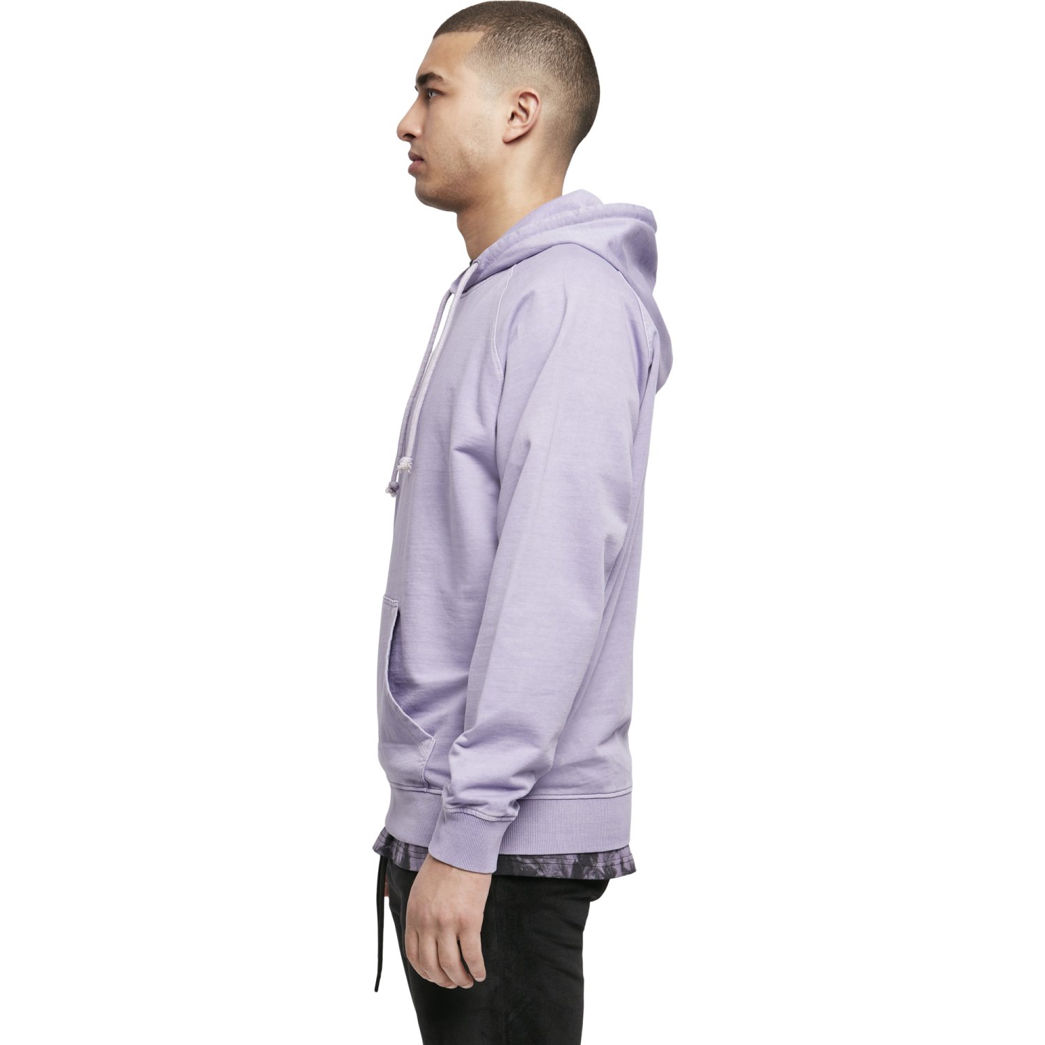 Urban Classics - OVERDYED Raglan Hoody lavender