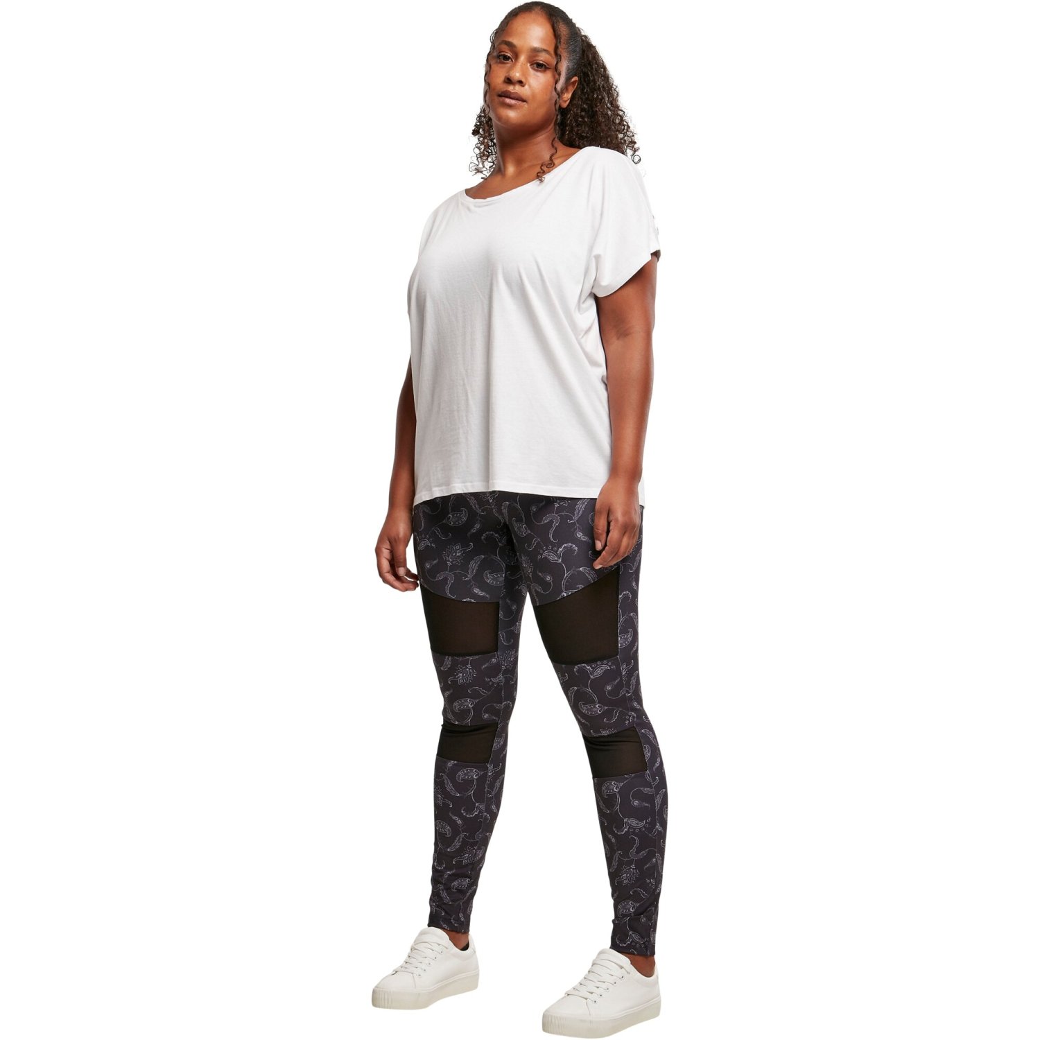 Urban Classics Ladies - TECH MESH All-Over-Print Leggings