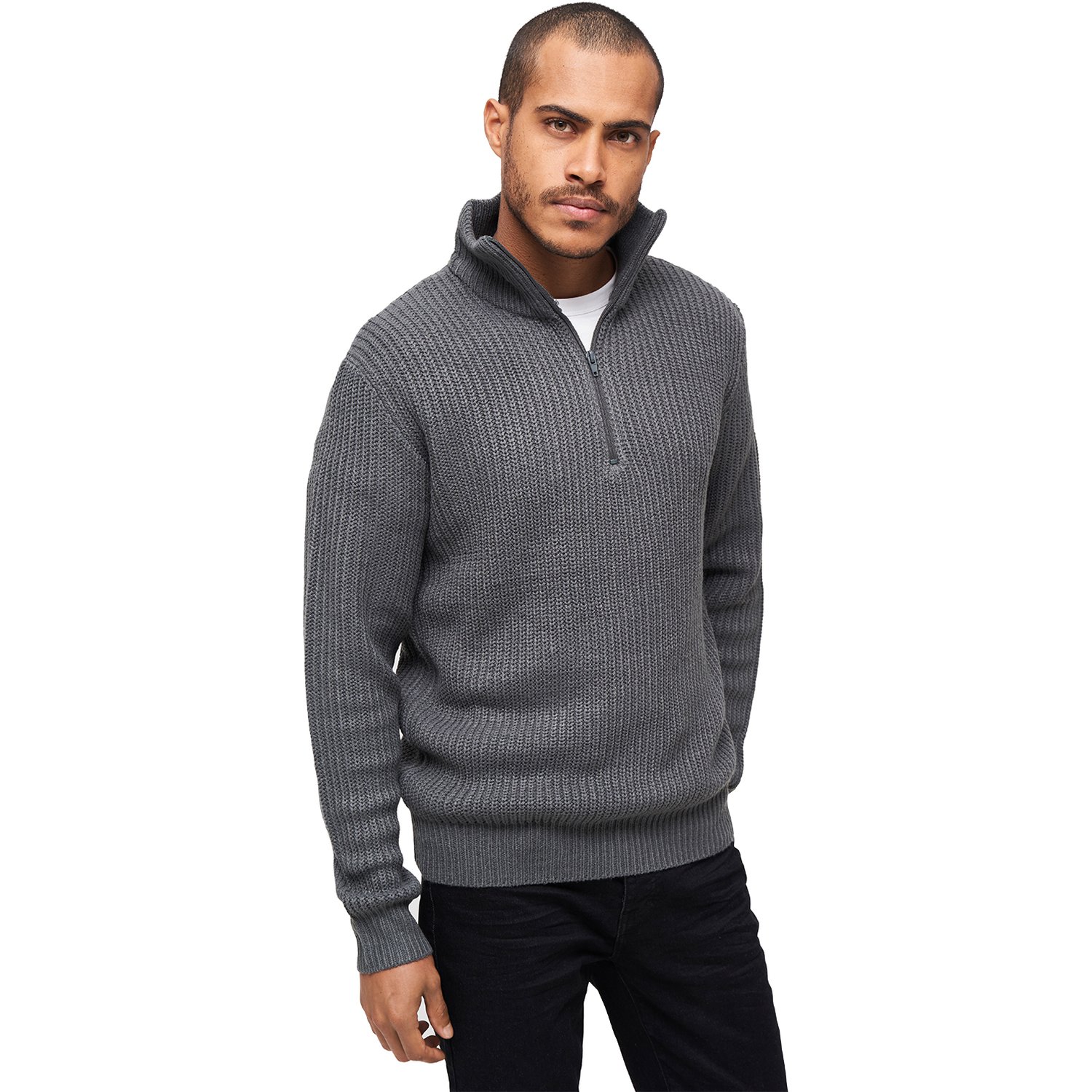 Brandit MILITARY Army Marine Troyer Sweater anthracite