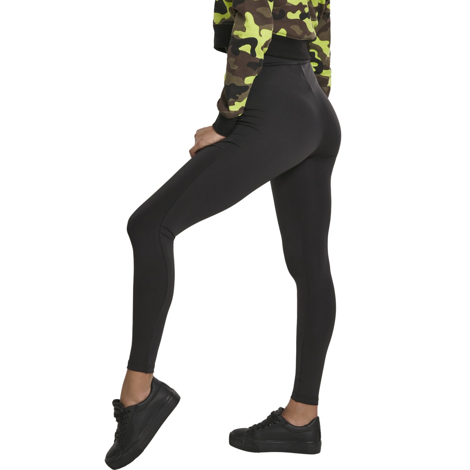 Urban Classics Ladies - High Waist Leggings schwarz