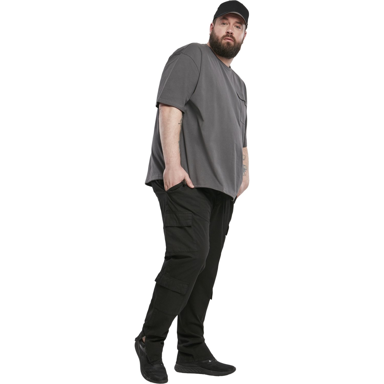 Urban Classics - Double Pocket CARGO Tapered Pantalon
