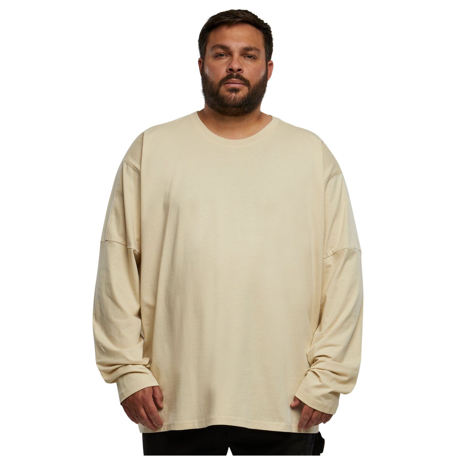 Urban Classics - RAGLAN Oversized Longsleeve sand