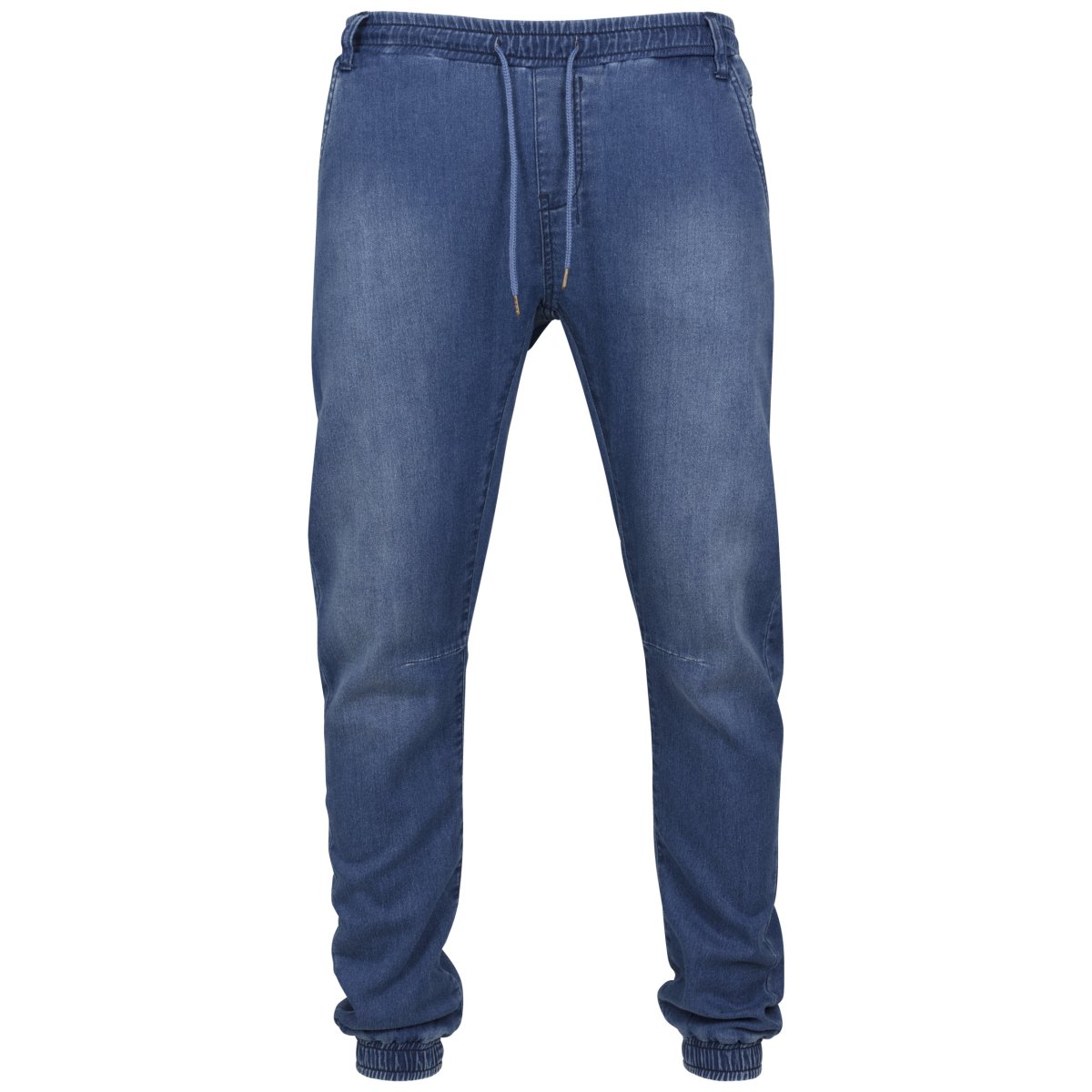 Urban Classics - Knitted Denim Jogpants blue washed