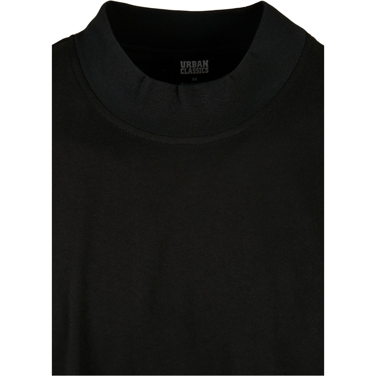 Urban Classics - Oversized Mock Neck Shirt black