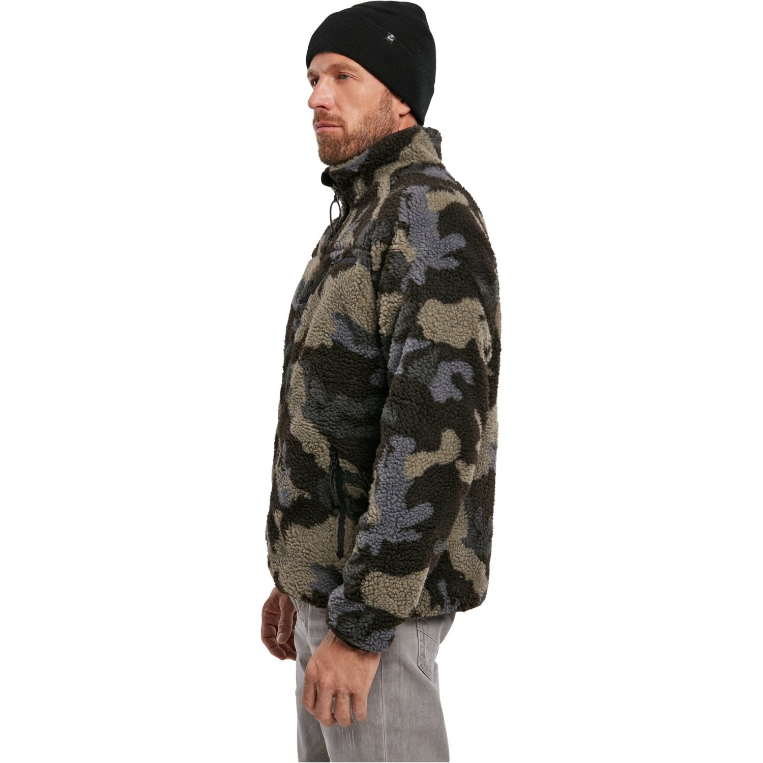 Brandit - Teddyfleece Jacket dark camo