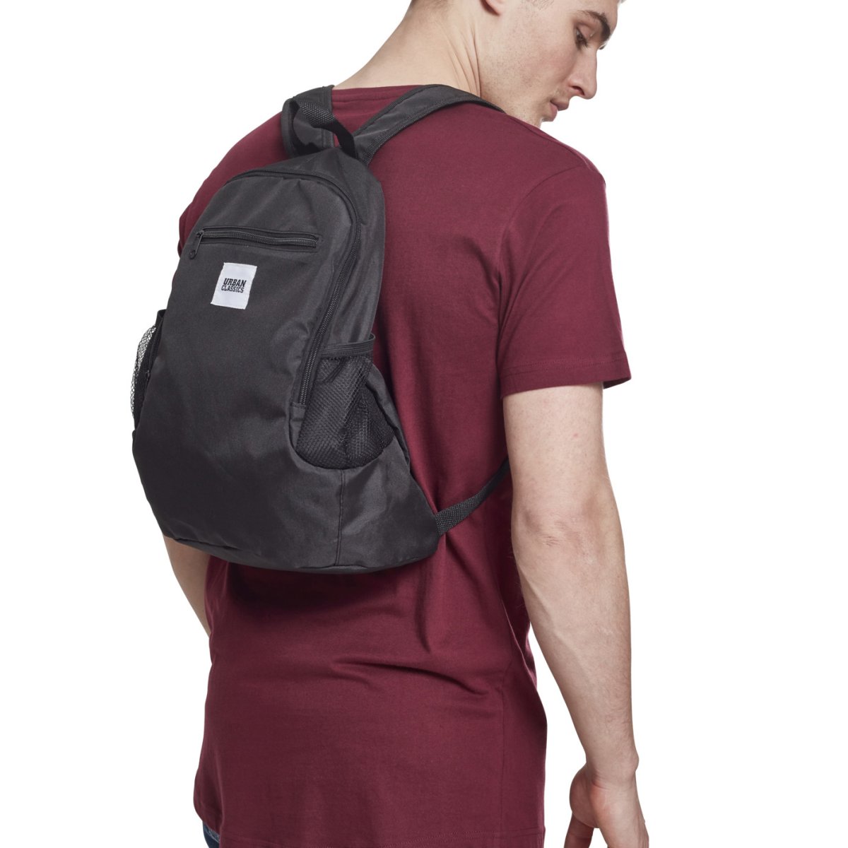 Urban Classics - Sac à dos noir, pliable
