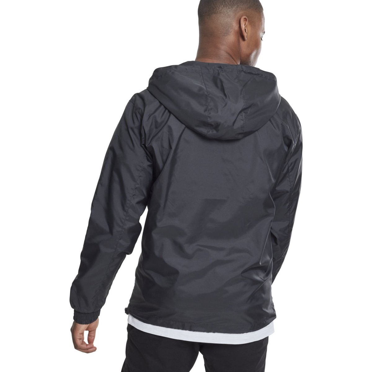 Urban Classics - PULL OVER Windbreaker black