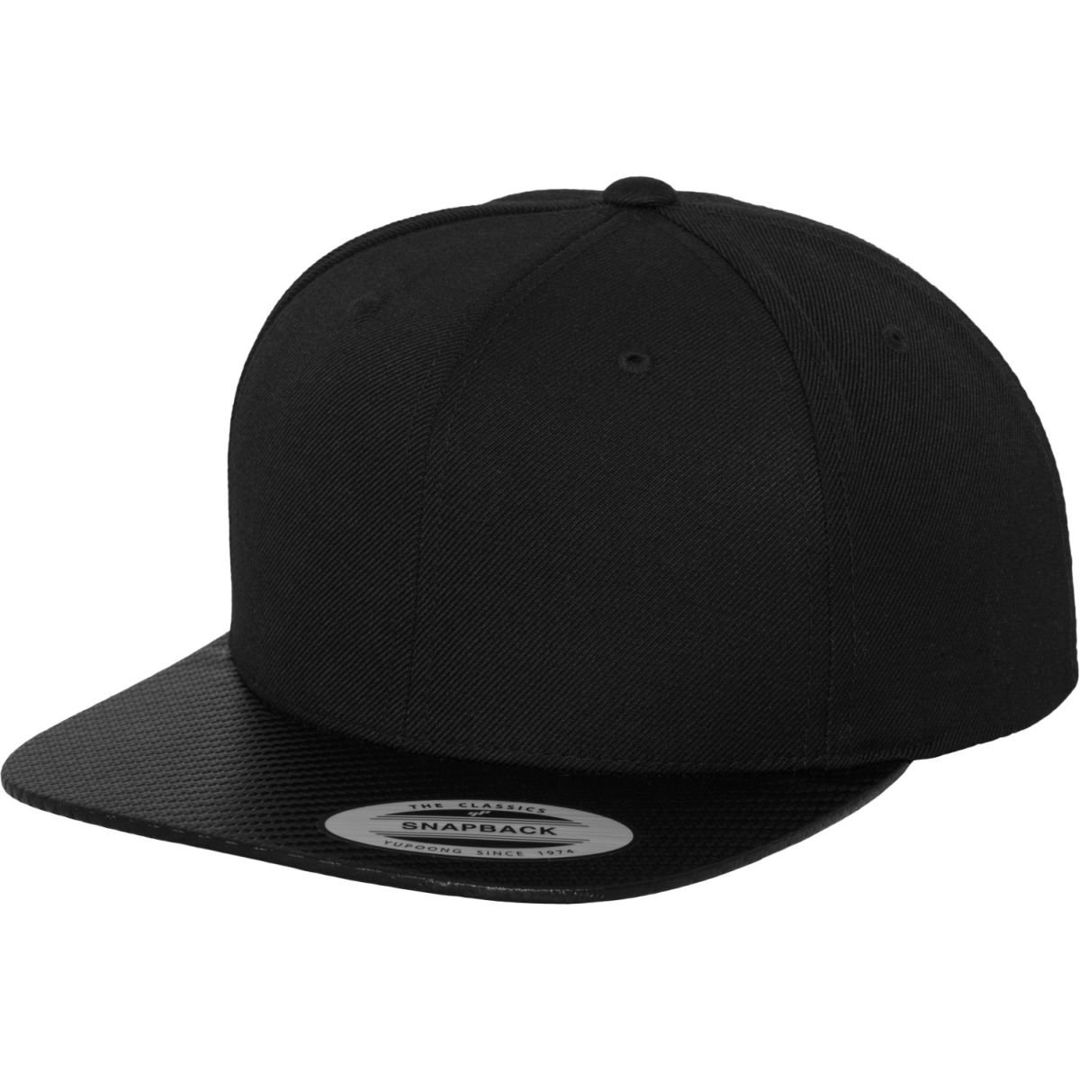 Flexfit CARBON Snapback Cap - noir