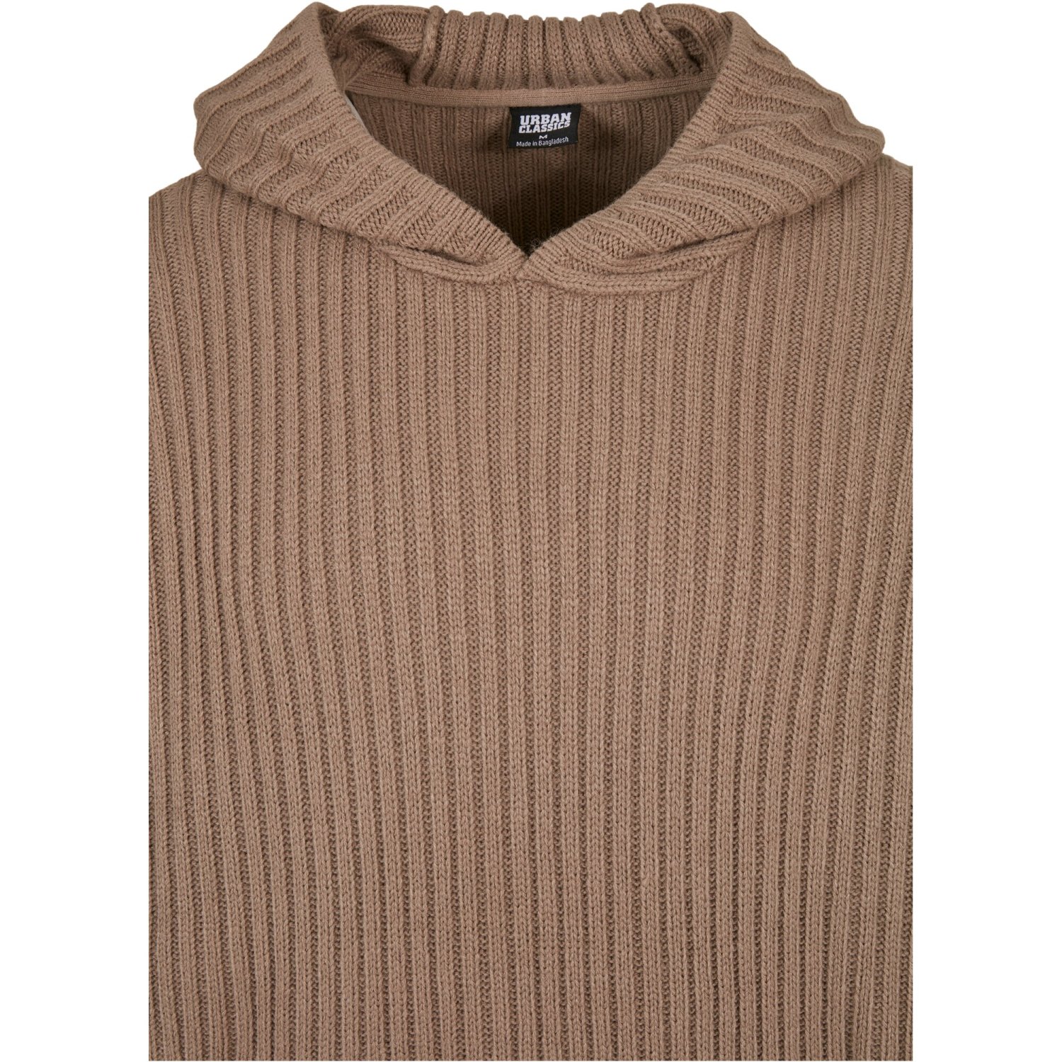 Urban Classics - Knitted Loose-Fit Hoody khaki