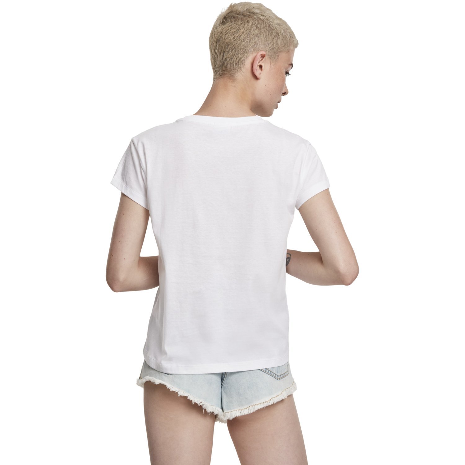 Urban Classics Ladies - Basic Box Top white