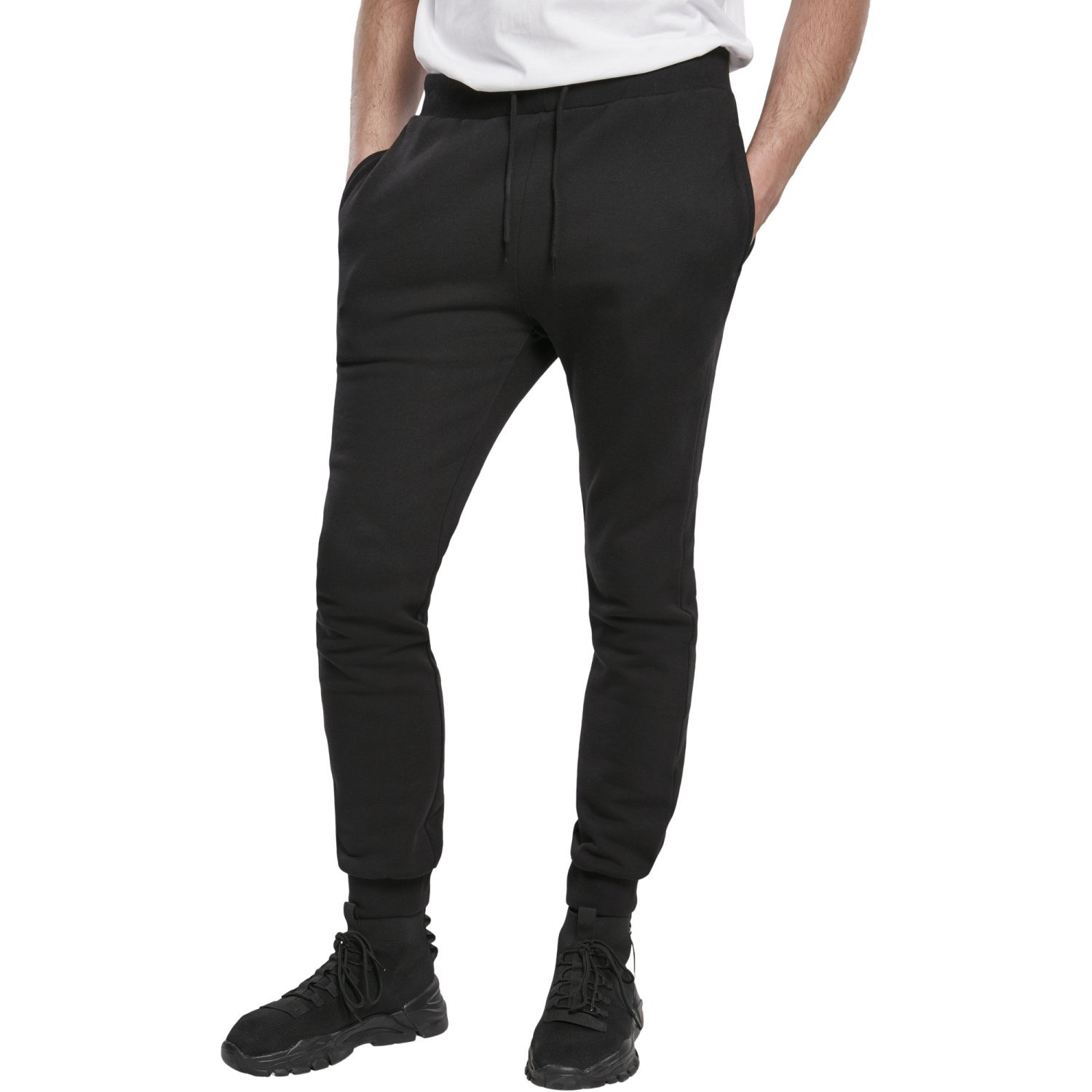 Urban Classics - Organic Coton Sweatpants noir