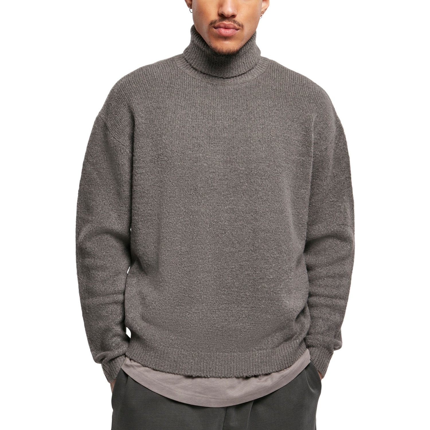 Urban Classics - Oversized Roll Neck Sweater Pullover