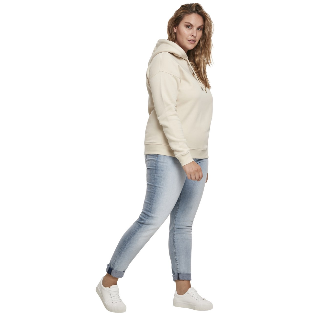Urban Classics Ladies - ORGANIC Basic Hoody sand beige