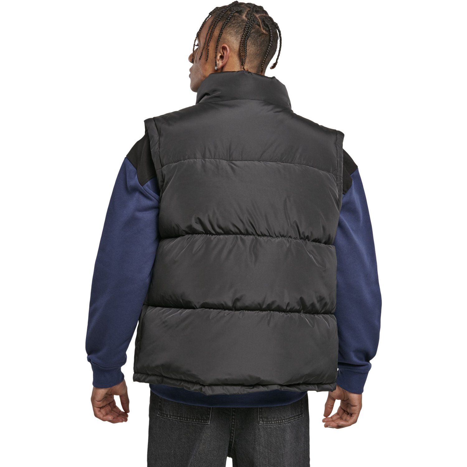 Urban Classics - Block Puffer Veste noir