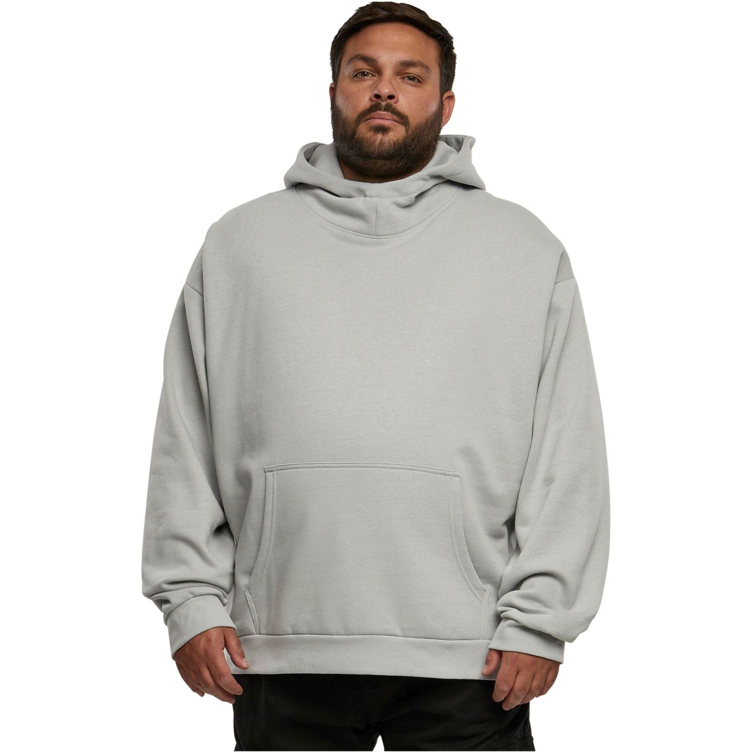 Urban Classics - High Neck Oversizd Hoody asphalt