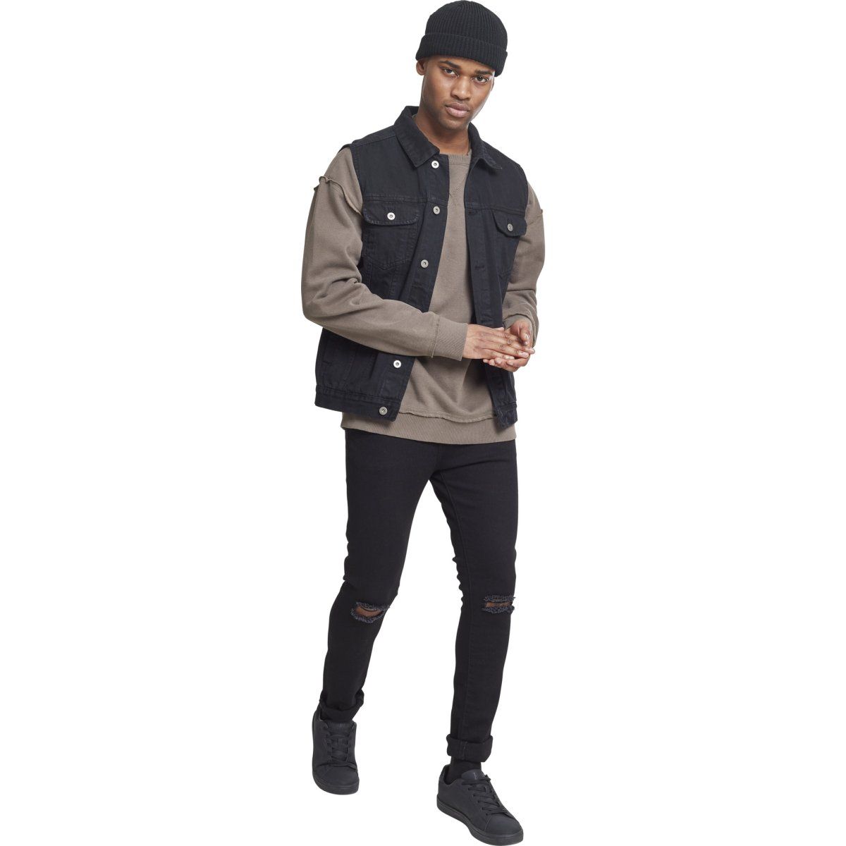 Urban Classics - DENIM Jeans Weste