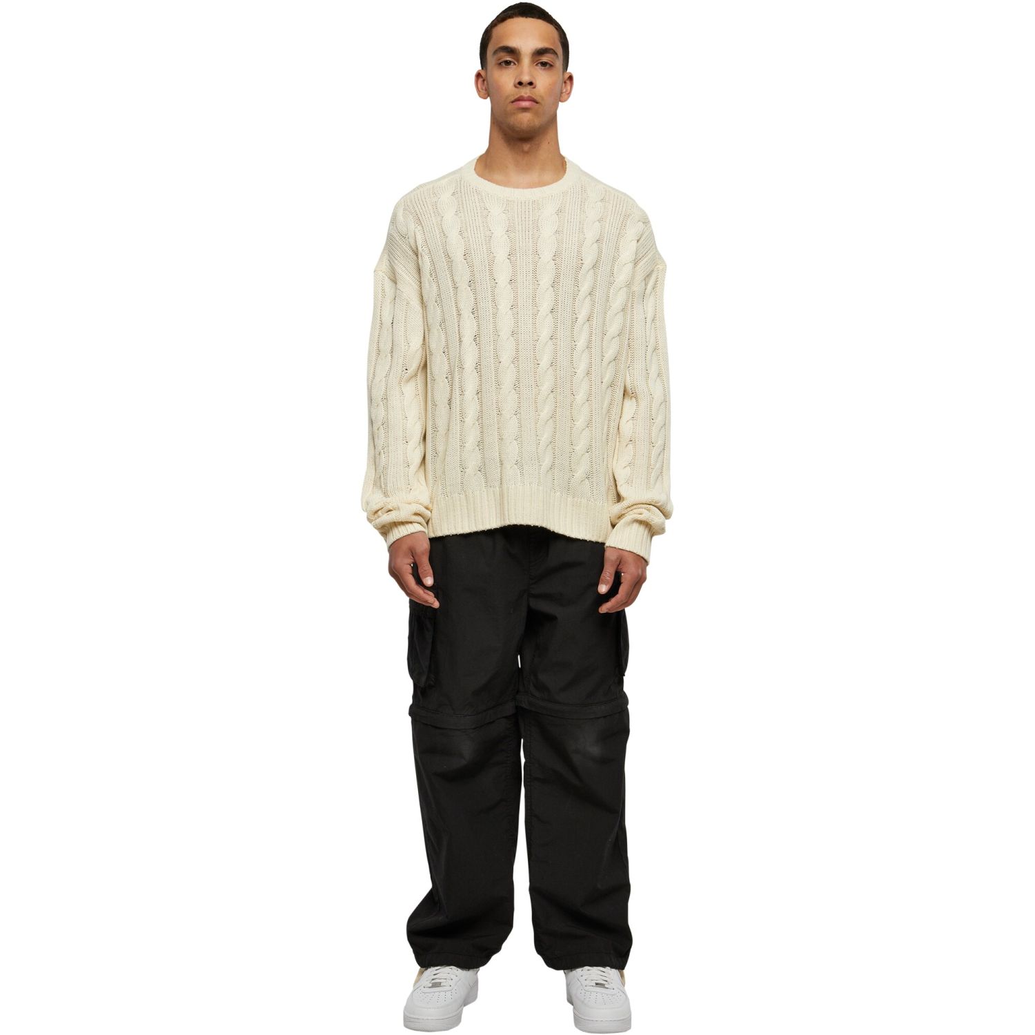 Urban Classics - Boxy Pull tricoté Sweater sand
