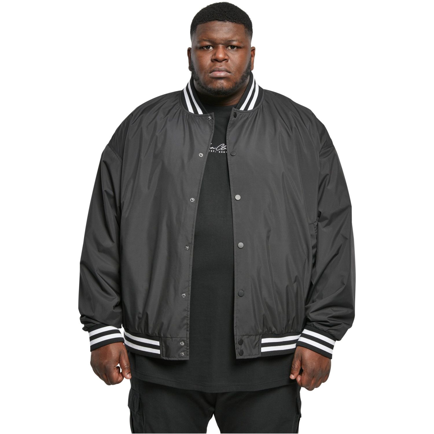 Urban Classics - Oversize Light College Jacket black