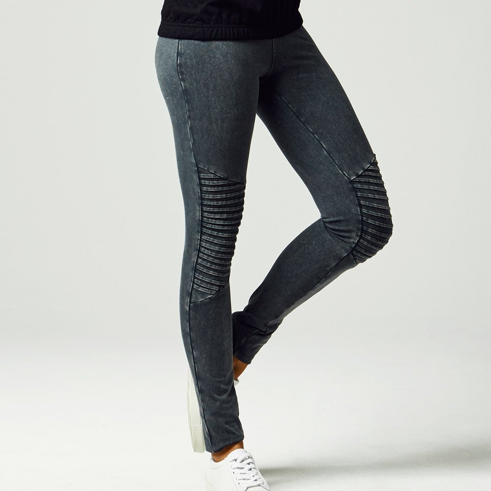 Urban Classics Ladies - DENIM JERSEY Stretch Leggings
