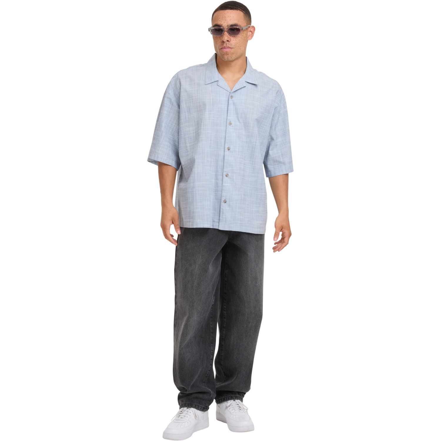 Urban Classics - Boxy Oversized Shirt sky blue