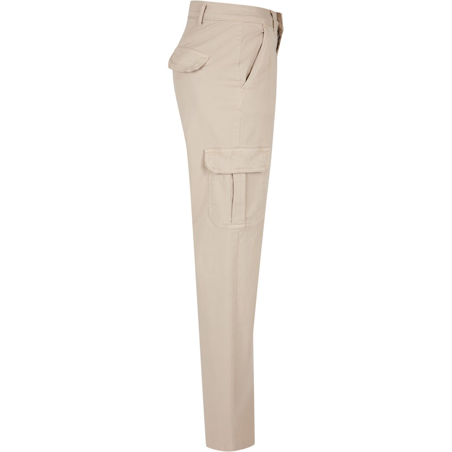 Urban Classics Ladies - High Waist Straight Cargo Pantalon