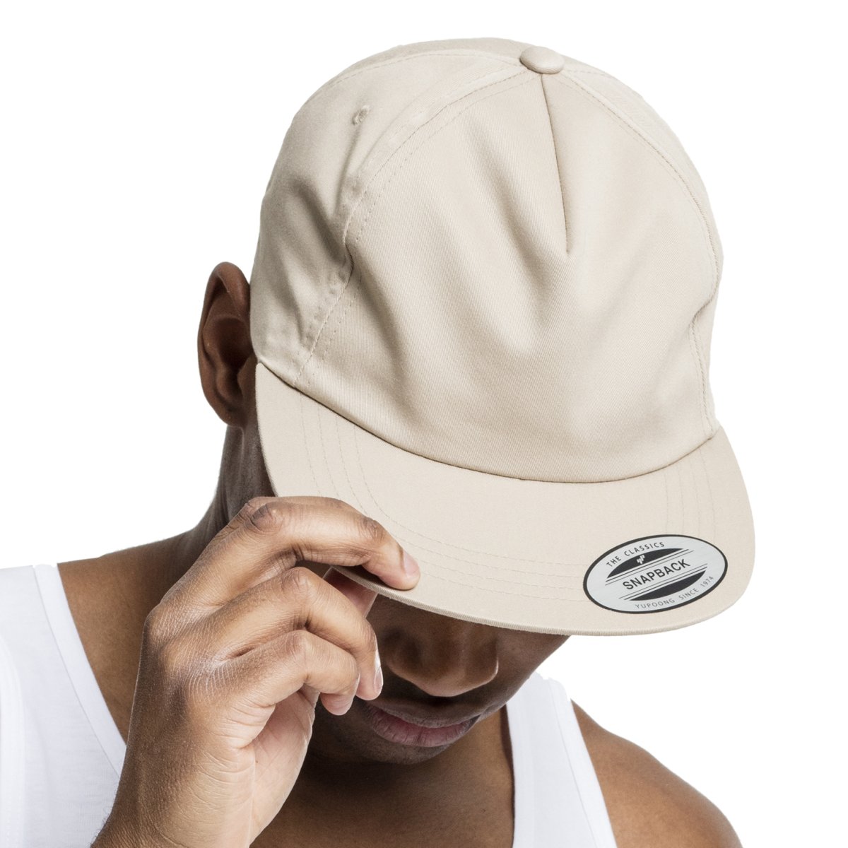 Flexfit 5-Panel Unstructured Snapback Cap