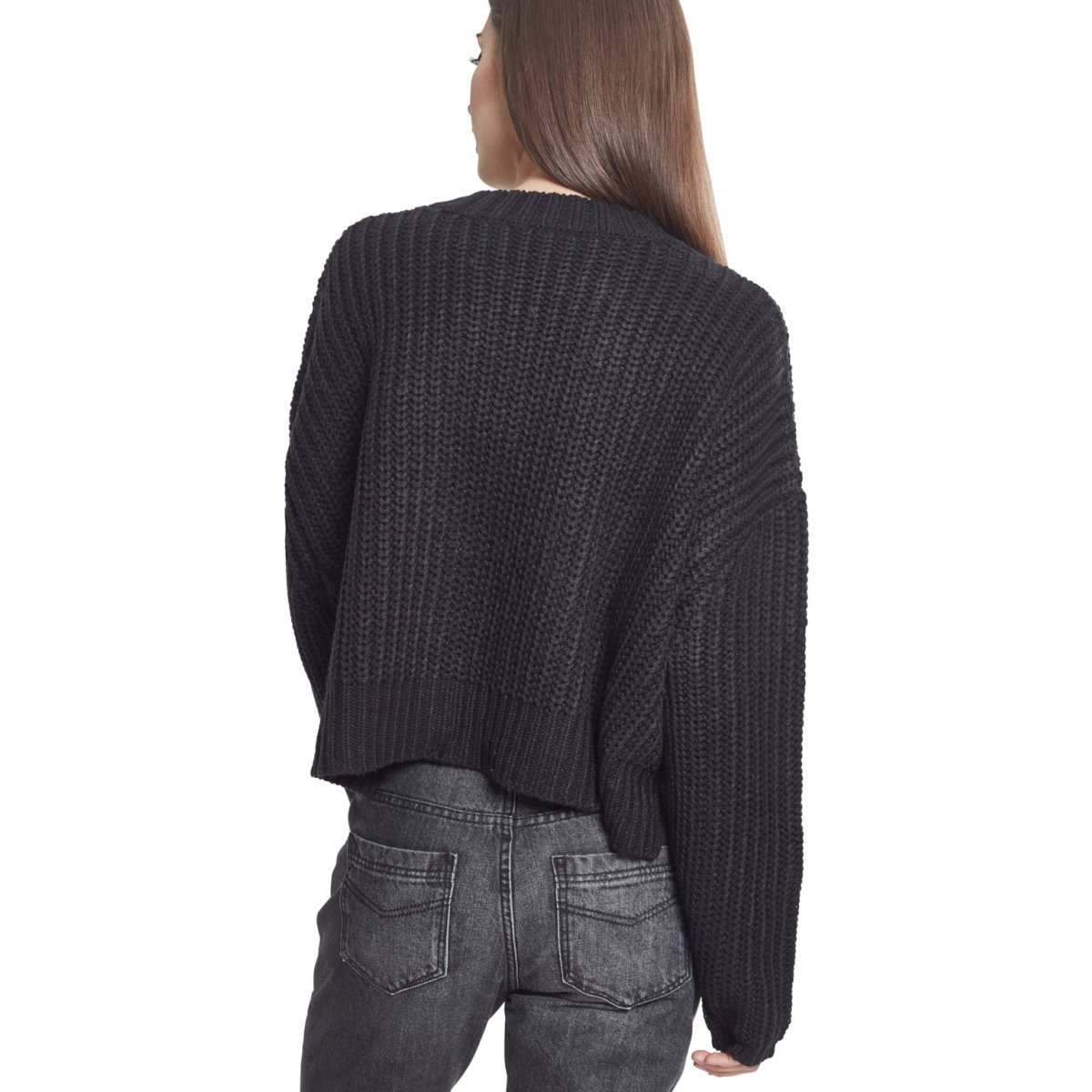 Urban Classics Ladies - Wide Oversize Sweater black