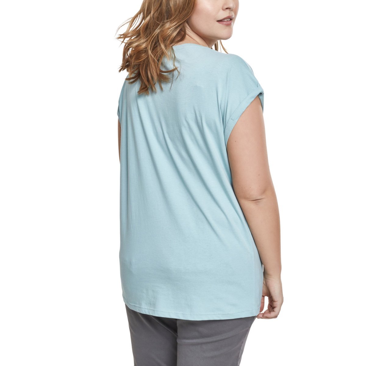 Urban Classics Ladies - EXTENDED SHOULDER Shirt mint