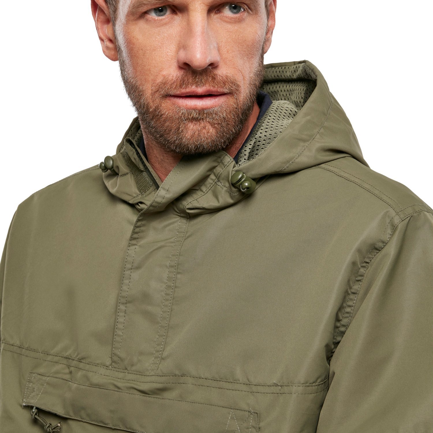 Brandit Pull-Over Summer Windbreaker Jacket olive