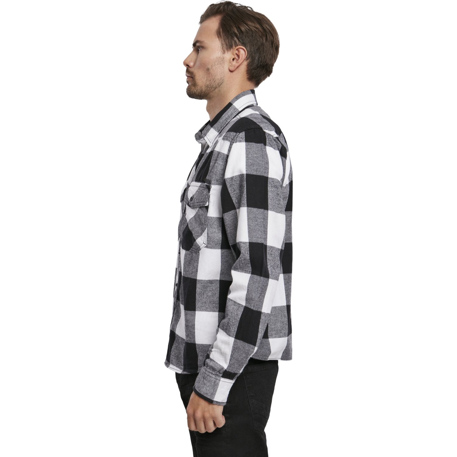 Brandit - CHECKED FLANELL Holzfäller Hemd kariert
