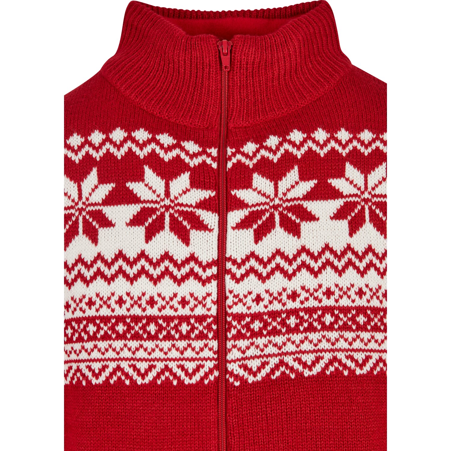 Brandit - Norweger Full Zip Cardigan rouge