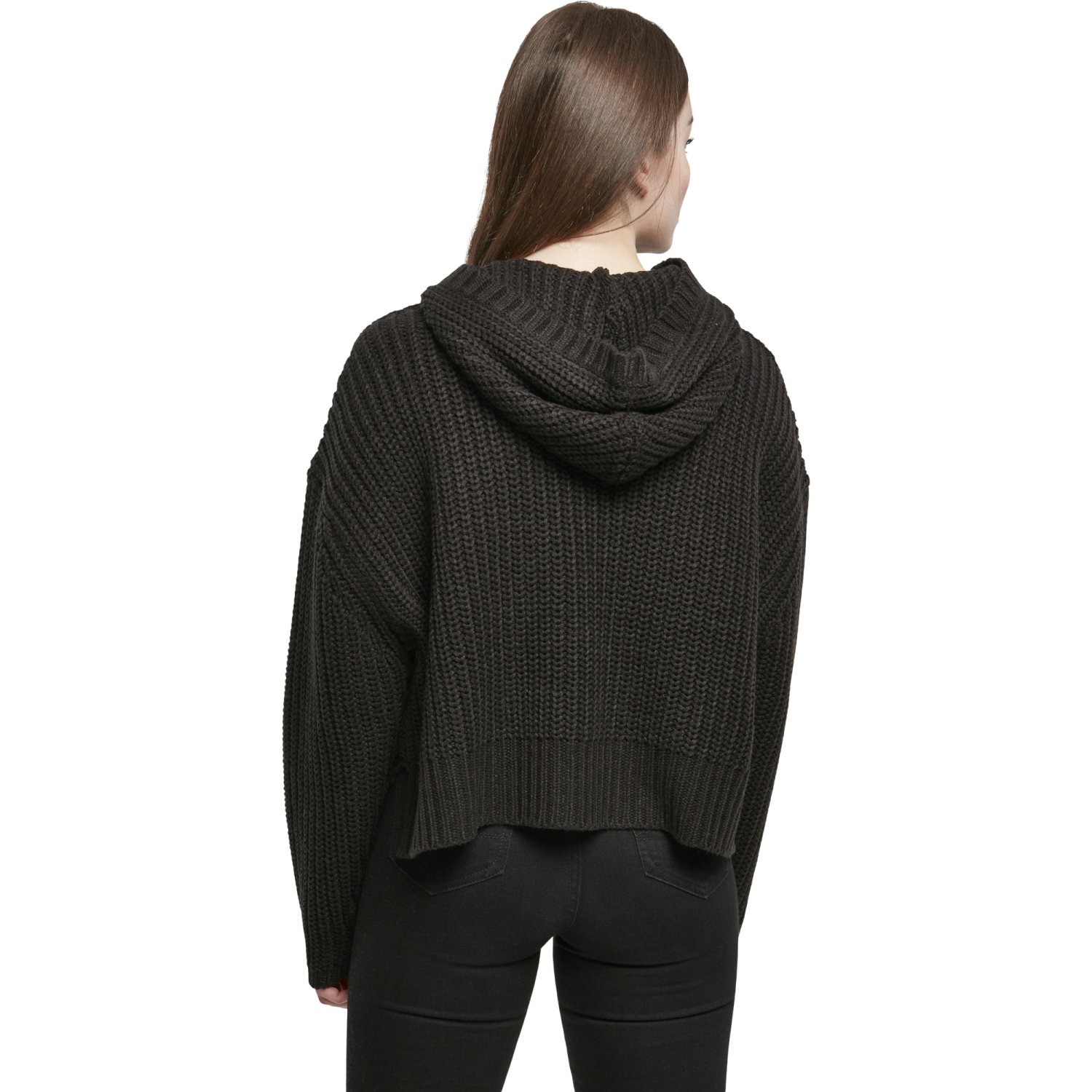 Urban Classics Ladies - Oversized Hoody Strick Sweater