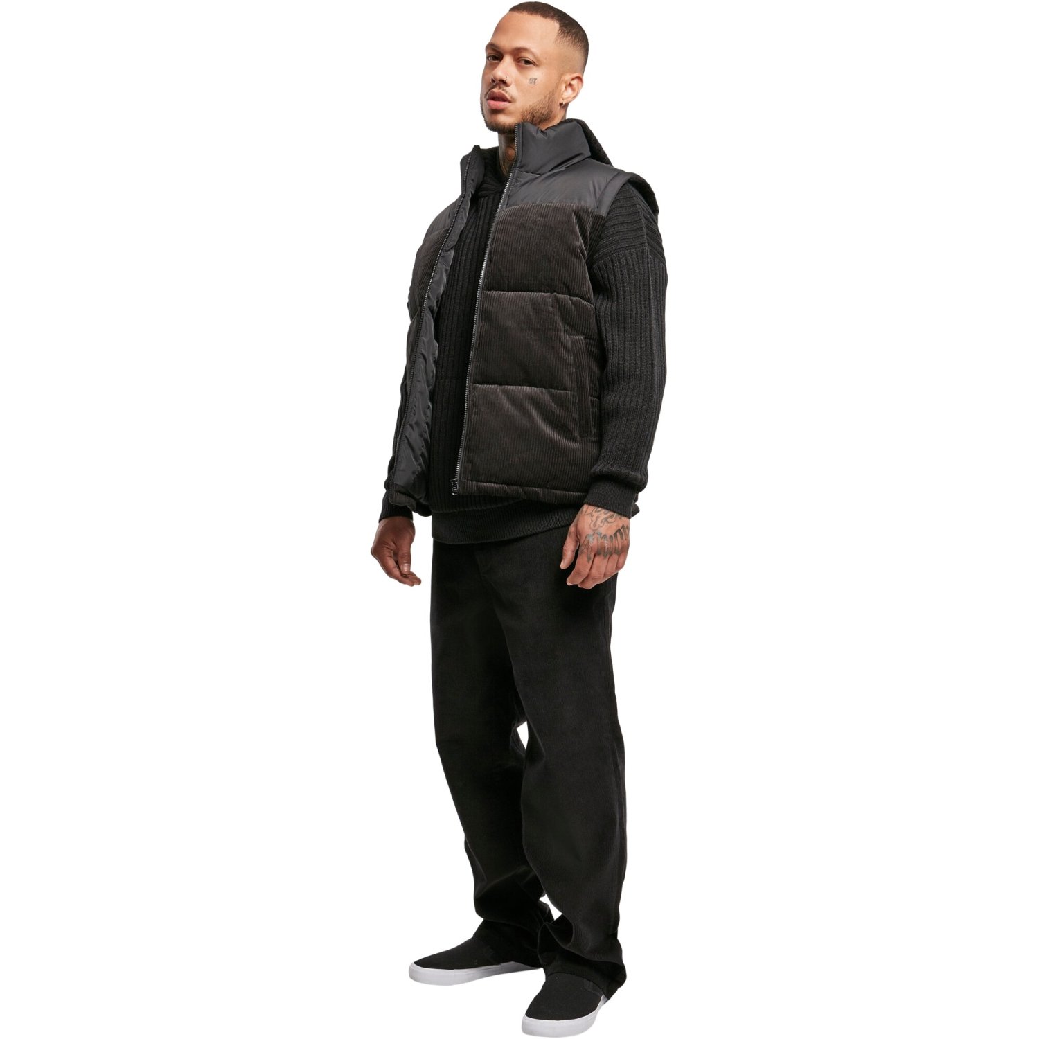 Urban Classics - KORD Puffer Vest black