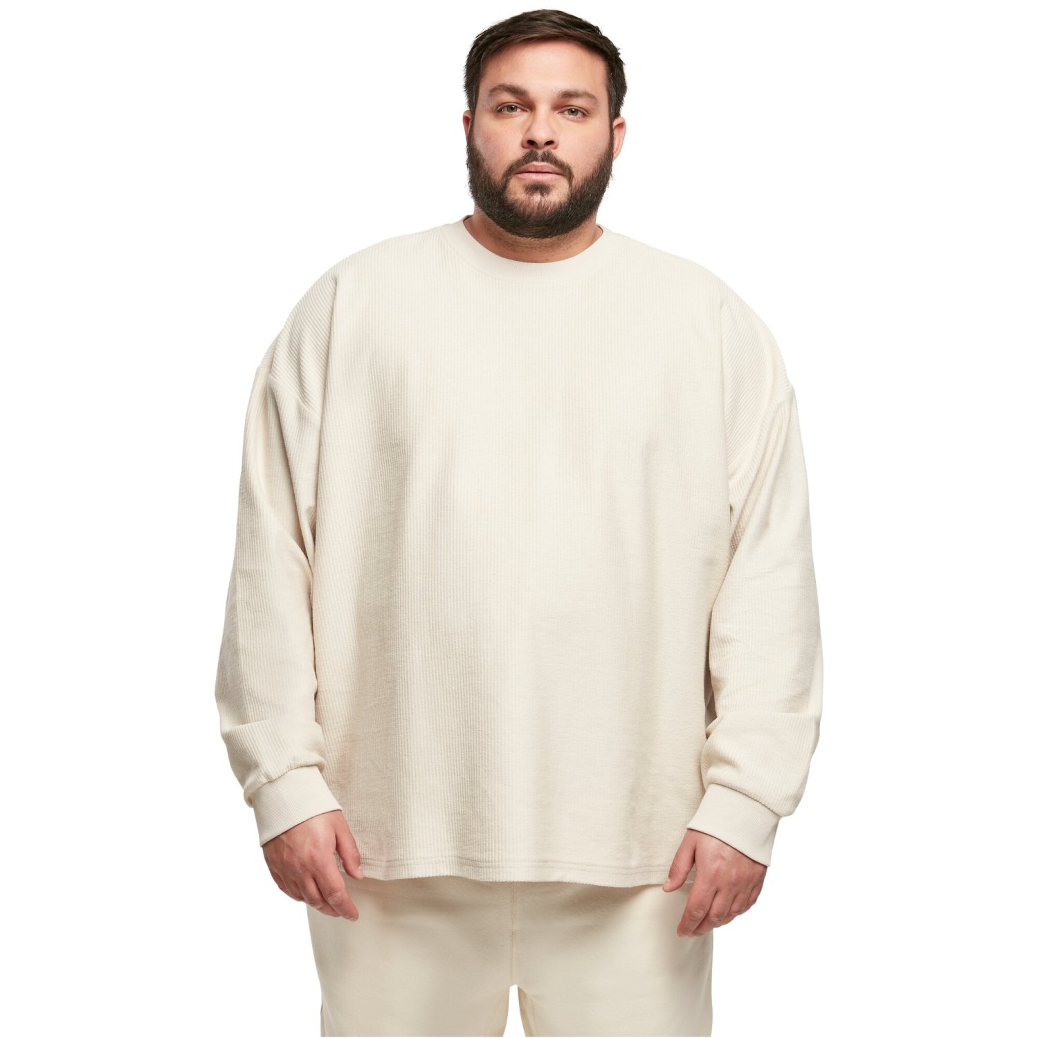 Urban Classics - Rib Terry Boxy Sweatshirt softseagrass