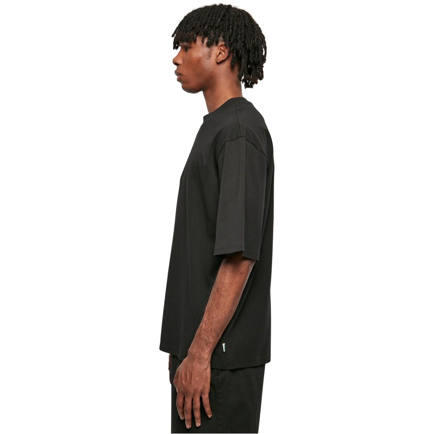 Urban Classics - Organic Oversized Sleeve Shirt black