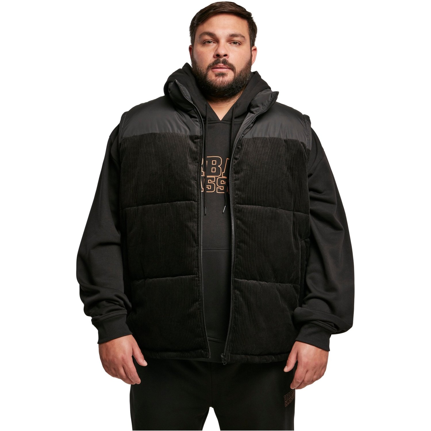 Urban Classics - KORD Puffer Vest black