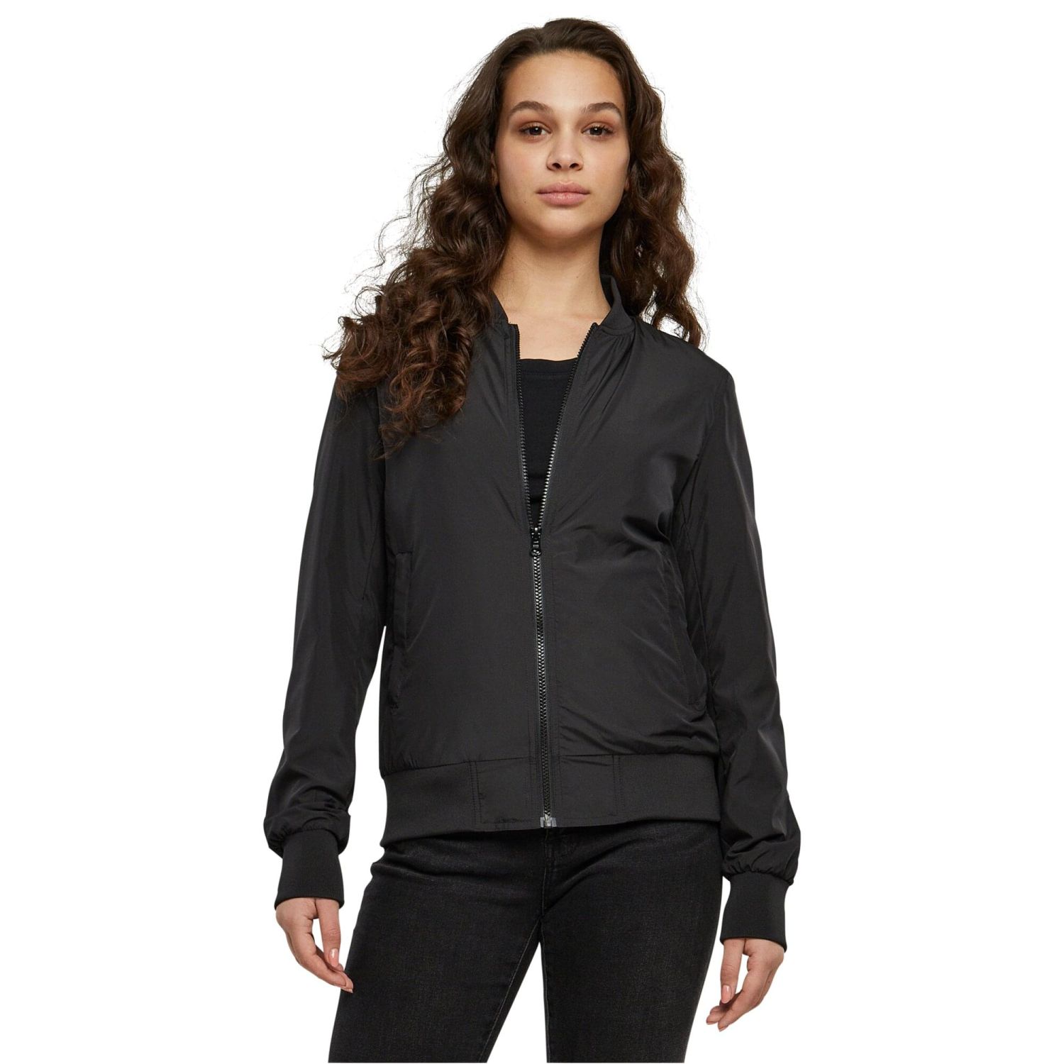 Urban Classics Ladies - LIGHT BOMBER Jacket black
