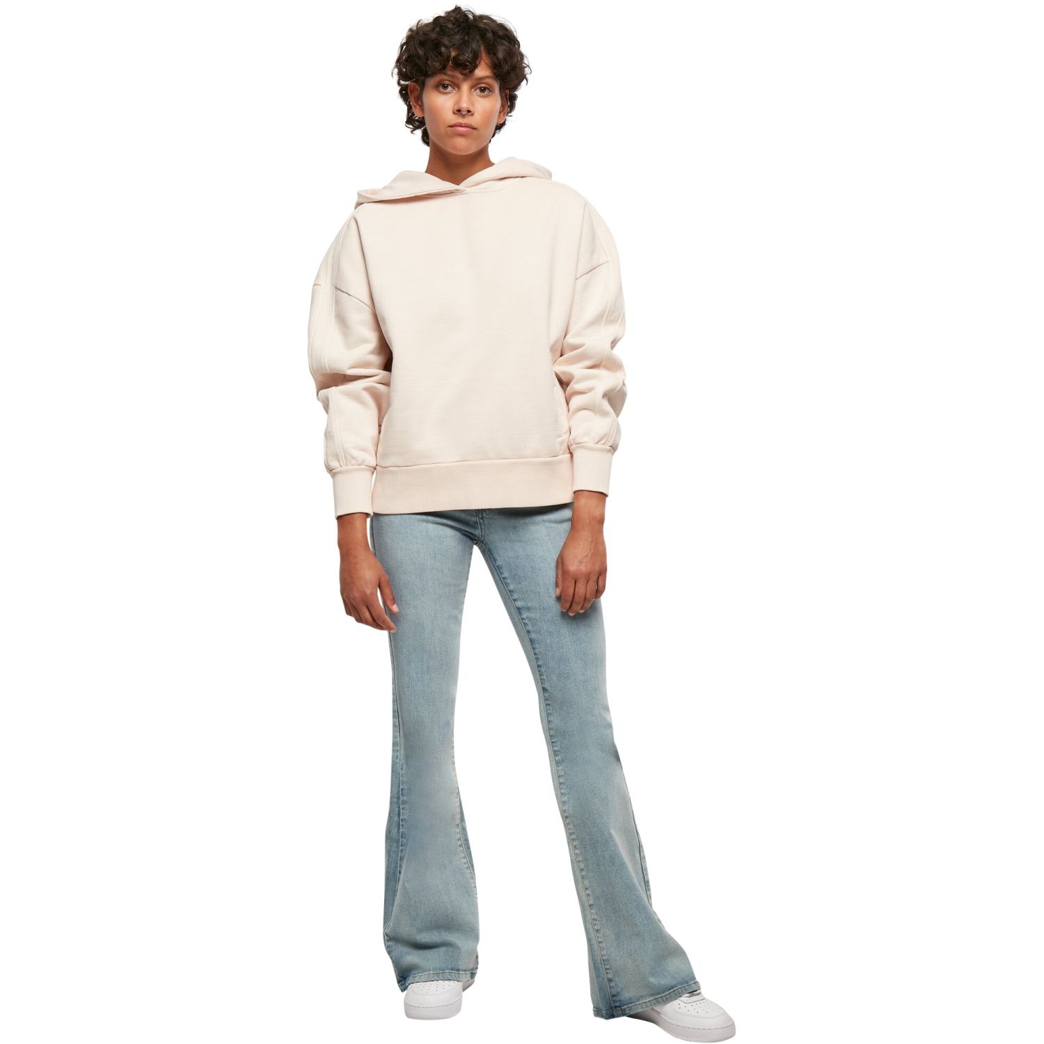 Urban Classics Ladies - Oversized Heavy Hoody pink