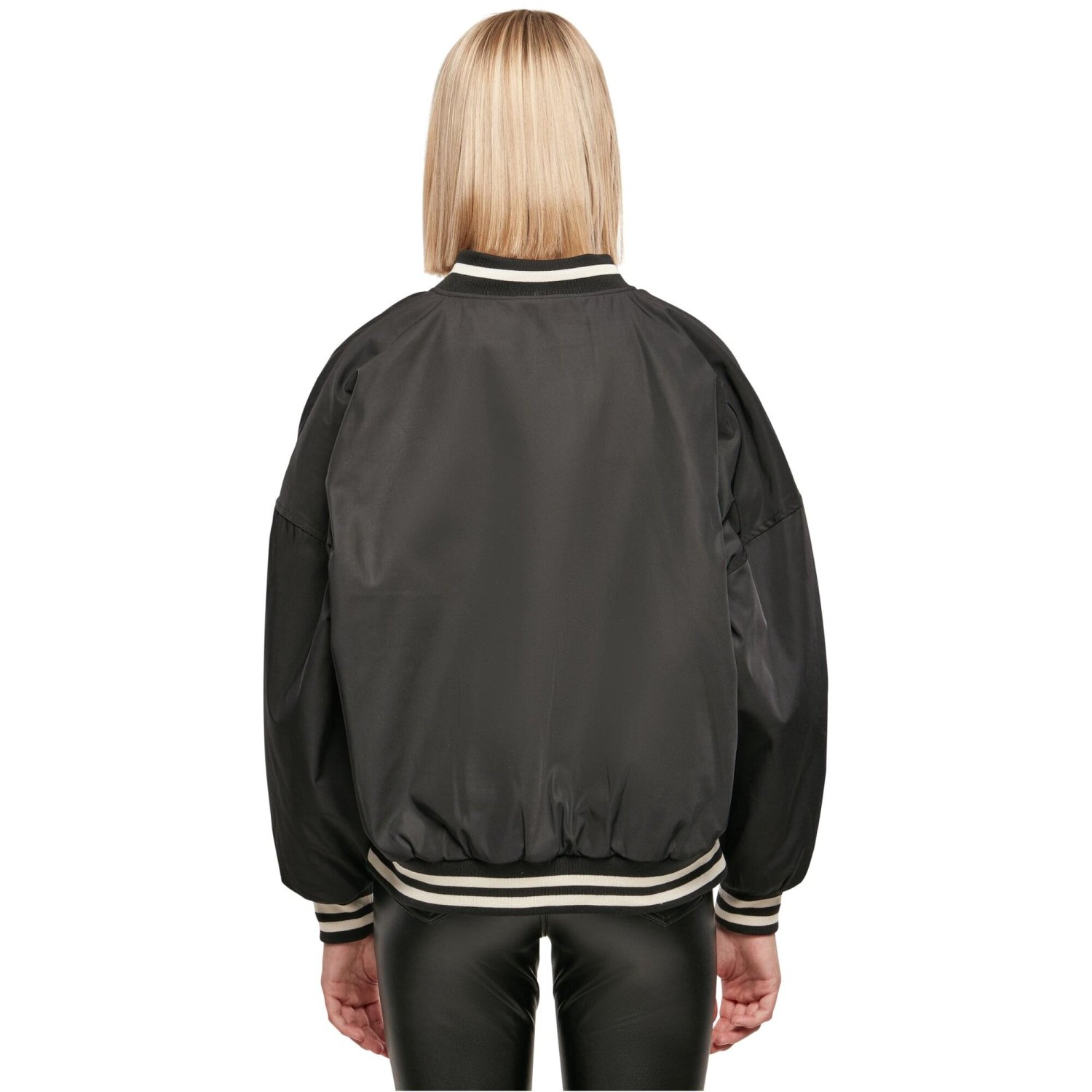 Urban Classics Ladies - Oversized College Veste noir